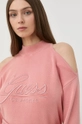 różowy Guess sweter