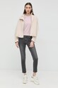 Emporio Armani sweter wełniany 6L2MTI.2M03Z fioletowy AW22