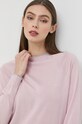 Emporio Armani sweter wełniany fioletowy 6L2MTI.2M03Z