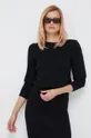 μαύρο Βαμβακερό πουλόβερ Lauren Ralph Lauren Γυναικεία