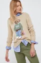viacfarebná Bavlnený sveter Polo Ralph Lauren