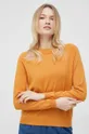 πορτοκαλί πουλόβερ Vero Moda