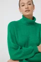 zielony Vero Moda sweter z domieszką wełny