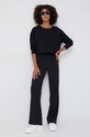 Pepe Jeans longsleeve bawełniany PL505299.999 czarny AW22