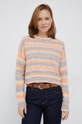 Pepe Jeans sweter z domieszką wełny multicolor