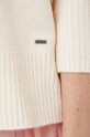Pepe Jeans sweter z domieszką wełny PL701887.804 beżowy