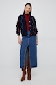 Pepe Jeans sweter PL701879.286 bordowy AW22