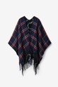 Desigual poncho dwustronne czarny 22WAIA06