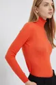 oranžová Vlnený rolák Calvin Klein