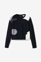 Desigual sweter 22WWJF14 czarny