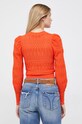 Odzież Desigual sweter 22WWJFAG pomarańczowy