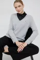 серый Шерстяной свитер Tommy Hilfiger
