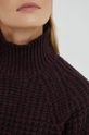 Bruuns Bazaar sweter z domieszką wełny Sedum Mynte Damski