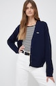 Lacoste cardigan in lana blu navy AF9545