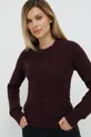 vijolična Volnen pulover Trussardi