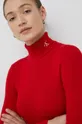 κόκκινο Πουλόβερ με προσθήκη μαλλιού Calvin Klein Jeans