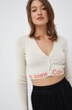 Calvin Klein Jeans kardigan beżowy J20J219999.9BYY