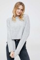 Svetr z vlněné směsi Calvin Klein Jeans šedá J20J220481.9BYY