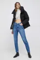 Calvin Klein Jeans gyapjúkeverék pulóver bézs