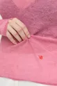 ροζ Μάλλινο πουλόβερ Victoria Beckham