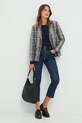 Светр Sisley 14ETM100F.06U темно-синій AW22