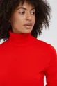 κόκκινο Μάλλινο πουλόβερ United Colors of Benetton Γυναικεία