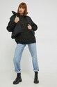 Superdry sweter z domieszką wełny W6110415A.7OO czarny AW22