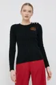 μαύρο Βαμβακερό πουλόβερ Lauren Ralph Lauren