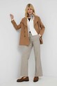 Βαμβακερή ζακέτα Polo Ralph Lauren 211892549002 μπεζ AW23