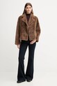 Joop! sweter 30033369 brązowy AW25