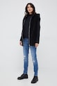 Bluza United Colors of Benetton 30RAD200E.100 črna AW22