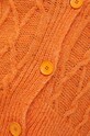 Жилетка с вълна United Colors of Benetton 1168D601E.8D4 оранжев