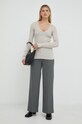 By Malene Birger sweter wełniany Rione Q70667010 beżowy AW22
