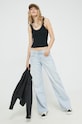 Top Abercrombie & Fitch KI150.2725.900 čierna AW22