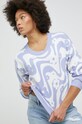 Hollister Co. sweter bawełniany fioletowy KI350.2131.638