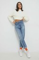 Hollister Co. pulover KI350.2153.101 alb AW22