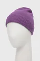 Sisley czapka z domieszką wełny fioletowy