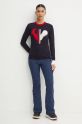 Rossignol maglione in lana RLLWO04 blu navy AW24