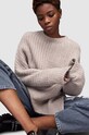 Odzież AllSaints sweter SELENA JUMPER WK020V czarny