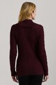 Хлопковый свитер Lauren Ralph Lauren 200808258 бордо AW25