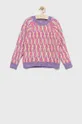 roza Otroški pulover Kids Only Dekliški