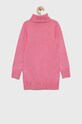 Детски пуловер Guess J2YR01.Z17X3 розов AW22