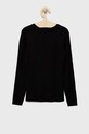 Παιδικό πουλόβερ Guess J2YR04.Z2NQ0 μαύρο AW22