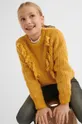 żółty Mayoral sweter dziecięcy Dziewczęcy