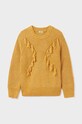 Mayoral sweter dziecięcy 7368.8A.JUNIOR żółty AW22