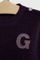Момиче Детски пуловер Guess J2BR03.5661Z виолетов