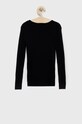 Guess pulover copii J2YR05.Z2V42 negru AW22