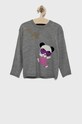 United Colors of Benetton pulover copii imprimeu gri 1170H100G.P