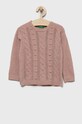 Παιδικό πουλόβερ United Colors of Benetton άλλο ροζ 107FG1004.P