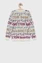 United Colors of Benetton pulover copii 1194Q101X.G alb AW22